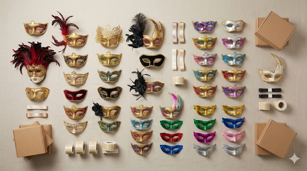 How to Choose the Right Masquerade Masks for Bulk Orders