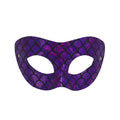 Regina Purple Mermaid Scale  Masquerade Mask
