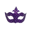 Héloïse Purple Mermaid Princess Crown Masquerade Mask