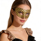 Regina Gold Mermaid Scale Masquerade Mask