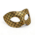 Regina Gold Mermaid Scale Masquerade Mask
