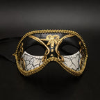 Vintage Venetian Gold & Silver Masquerade Mask