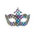Héloïse Colorful Mermaid Princess Crown  Masquerade Mask
