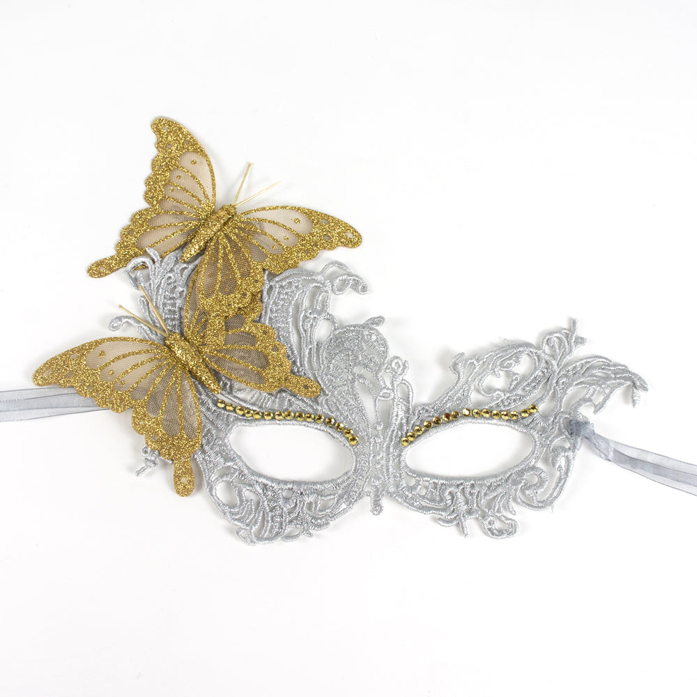 Marie Lace  Butterfly Lace Venetian Masquerade   Mask – Romantic Couture Style