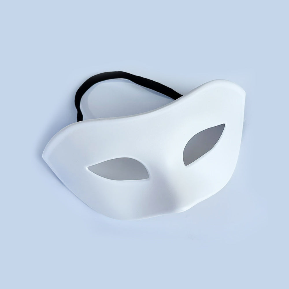 Leonardo Classic Venetian Masquerade Mask in Metallic Finish