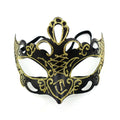 Regina Gilded Tiara Glint – Ornate Crown-Style Masquerade Mask