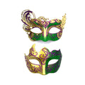 Royal  Couple Masquerade Mask Set