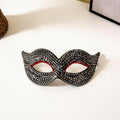 Bianca Crystal Embellished Masquerade Mask