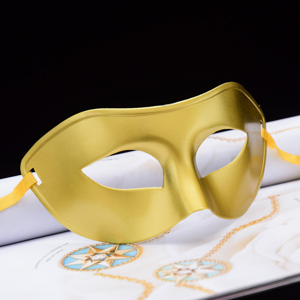 Leonardo Modern Glossy Venetian Masquerade  Mask with Sleek Design
