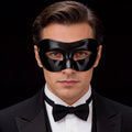 Leonardo Modern Glossy Venetian Masquerade  Mask with Sleek Design