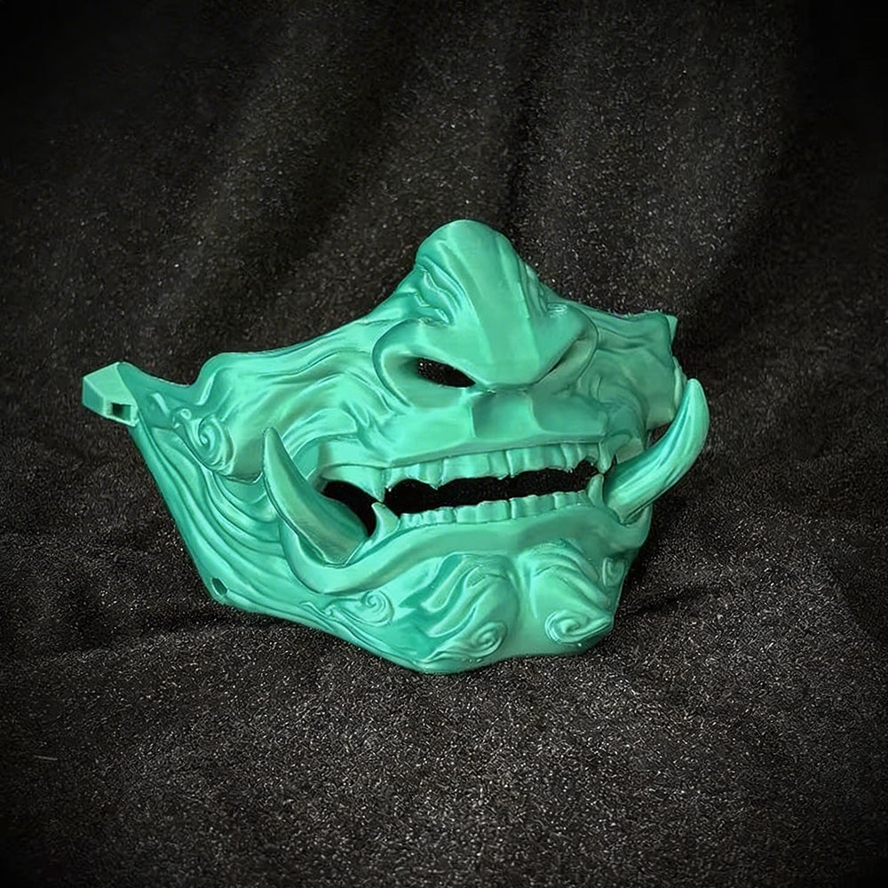 Bathory Monster Lower Face Mask in Metallic Colors for Men