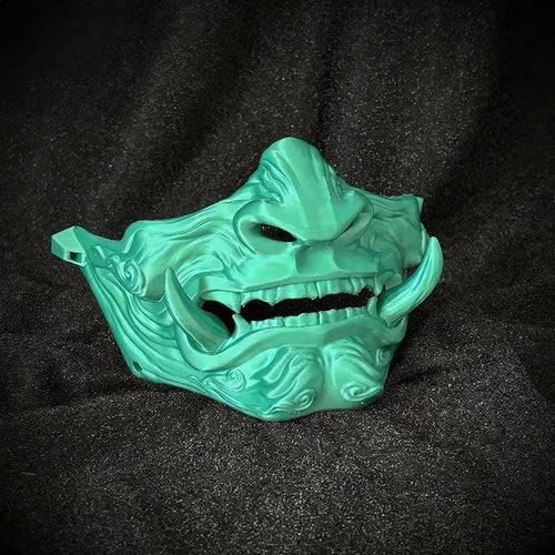 Bathory Monster Lower Face Mask in Metallic Colors for Men