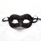 Black Glitter Masquerade Mask