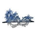 Héloïse Blue Butterfly Lace Masquerade Mask