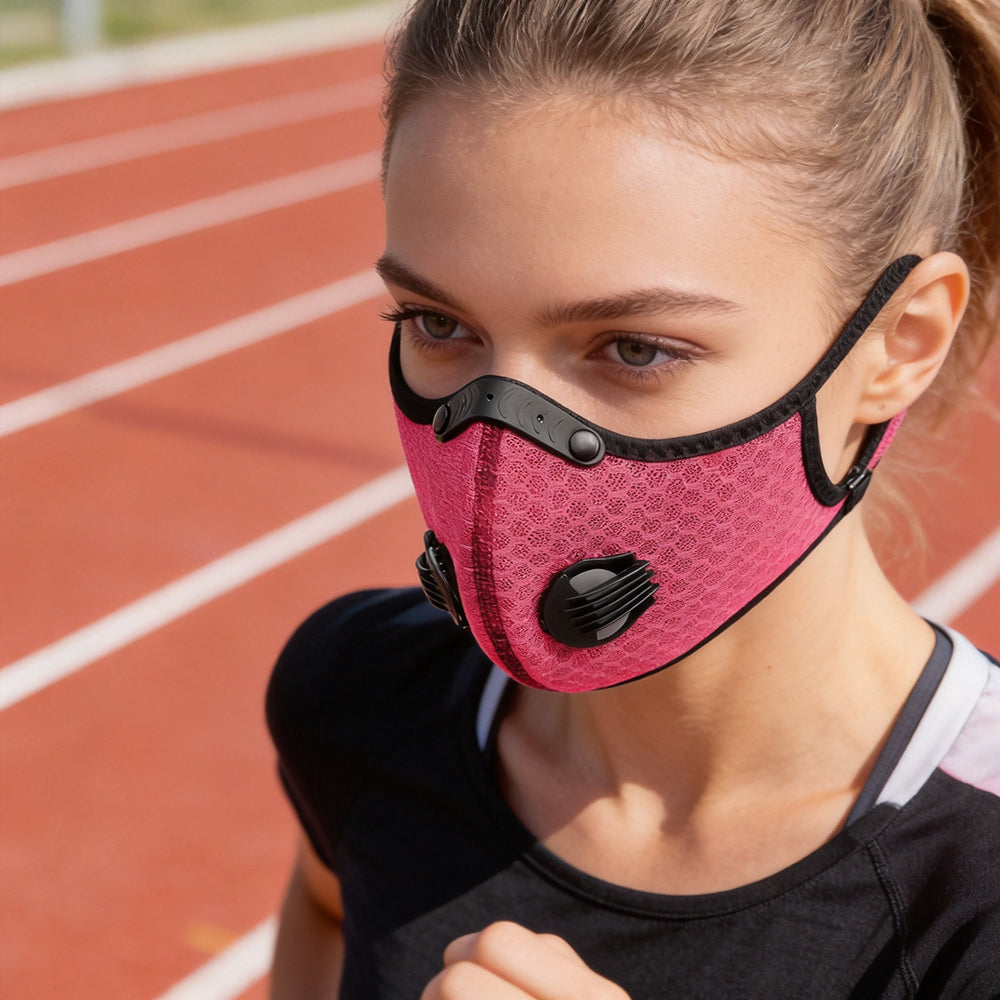 Breathable Face Mask for Running & Outdoor Use
