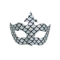 Héloïse Silver Mermaid Princess Crown Masquerade Mask