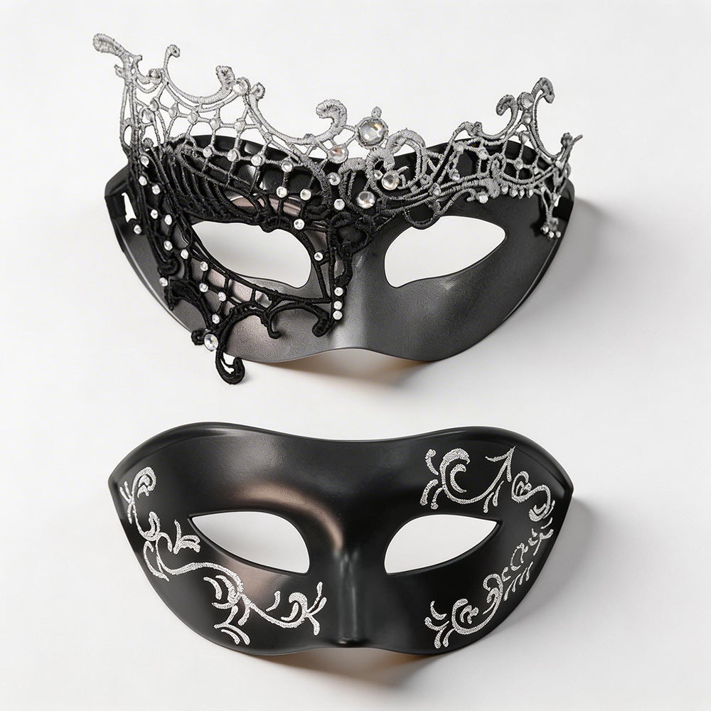 Alessandra Couple Half-Face Mask set