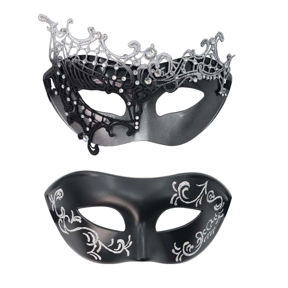 Conjunto de mascarilla de media cara Alessandra Couple