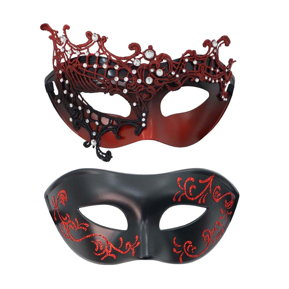 Alessandra Couple Half-Face Mask set