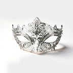 Alessandra Venetian Sun Motif Couple Masquerade Mask Set
