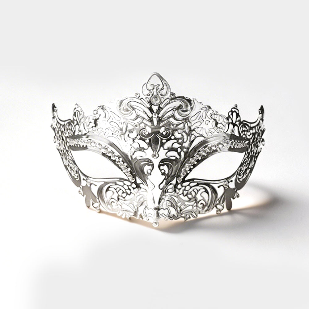 Alessandra Venetian Sun Motif Couple Masquerade Mask Set