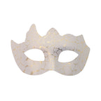 Alessandra Silver-Gray Textured Gentleman Masquerade Mask