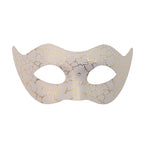 Alessandra Gentleman Venetian Masquerade Mask – Black & Gold Crackle
