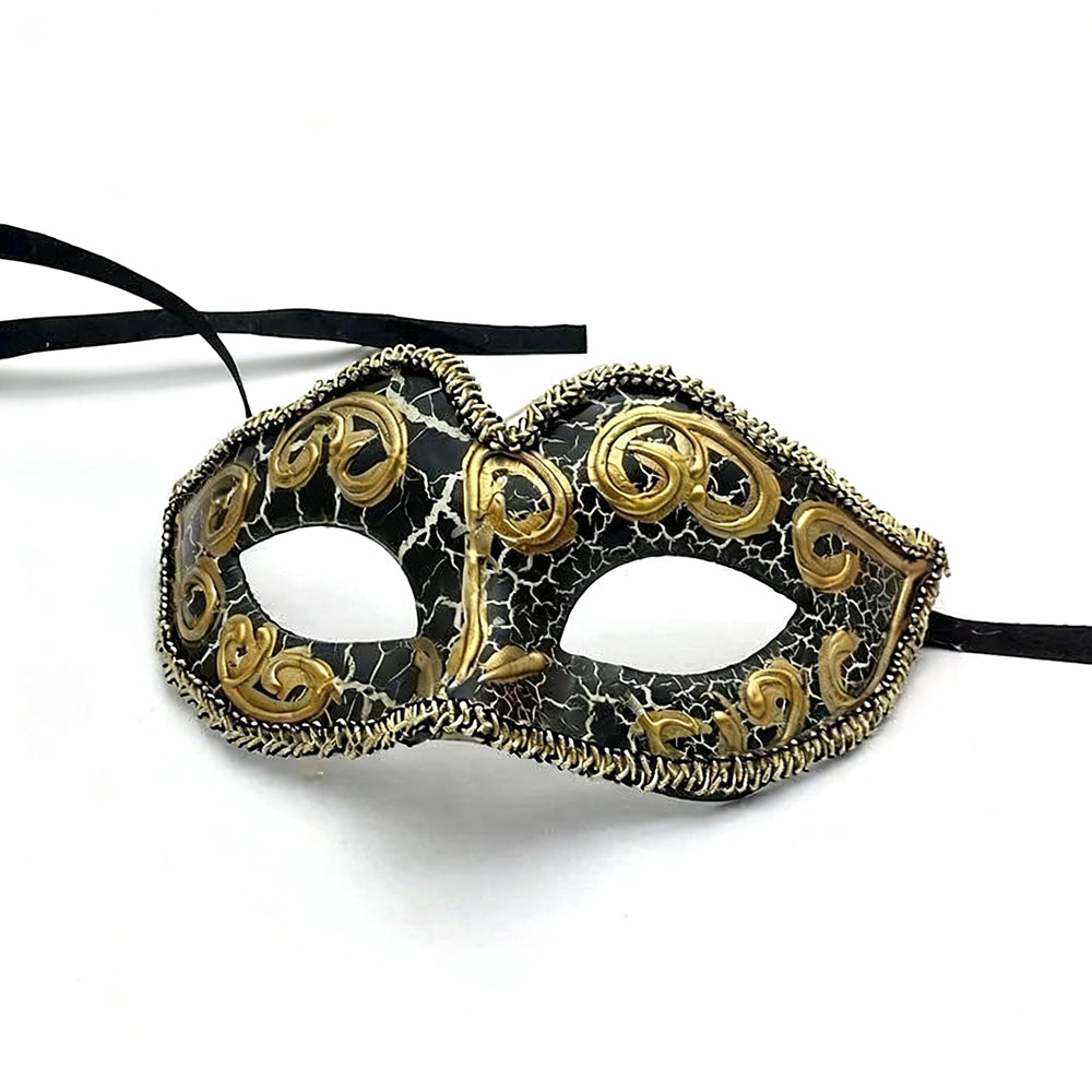 Alessandra Classic Scroll Venetian Masquerade Mask