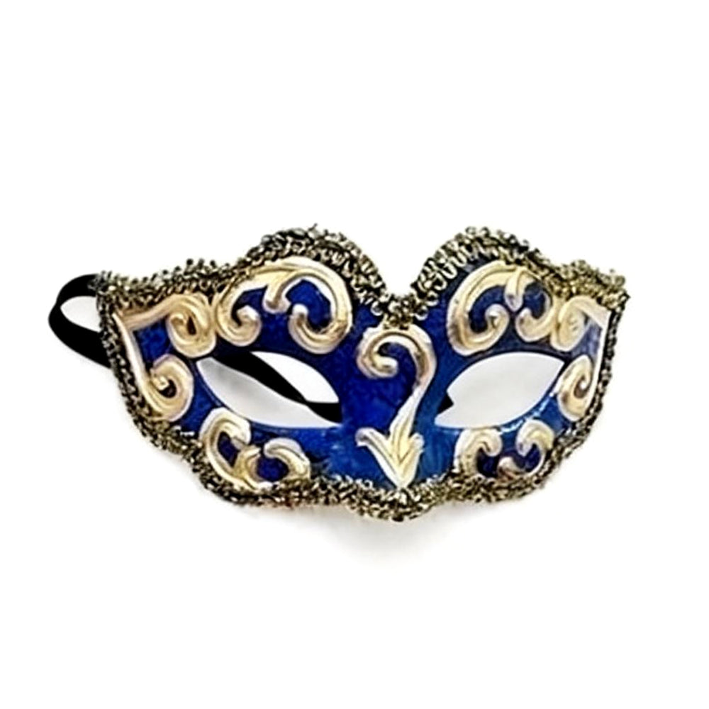 Alessandra Classic Scroll Venetian Masquerade Mask