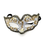 Alessandra Classic Scroll Venetian Masquerade Mask