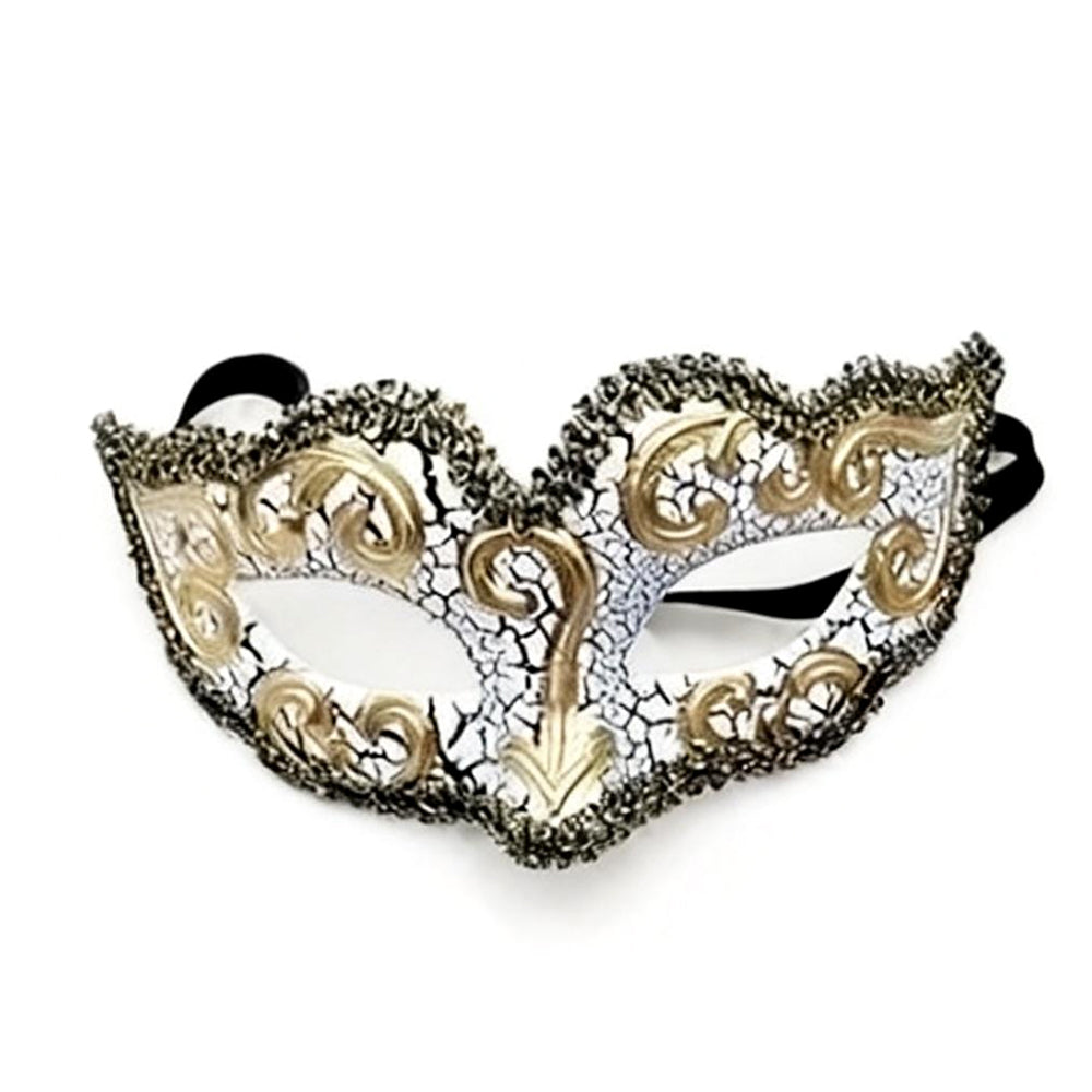 Alessandra Classic Scroll Venetian Masquerade Mask