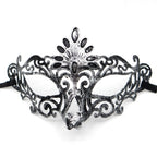 Alessandra  Peacock Filigree Venetian Masquerade  Mask