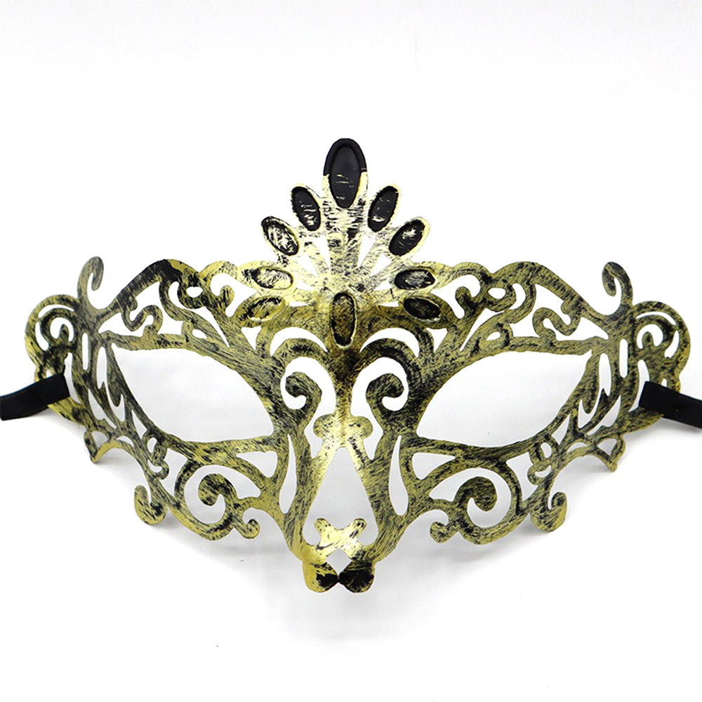 Alessandra  Peacock Filigree Venetian Masquerade  Mask