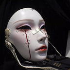 Bathory White Full Face Horror Cosplay Mask