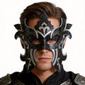 Alessandra Black Gothic Venetian Warrior Mask