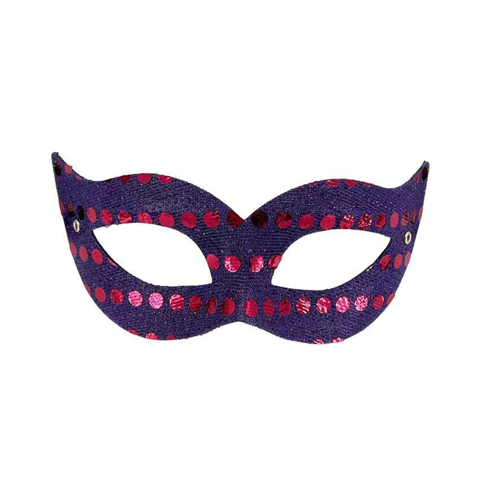 Alessandra Shimmer Gold Party Masquerade Mask