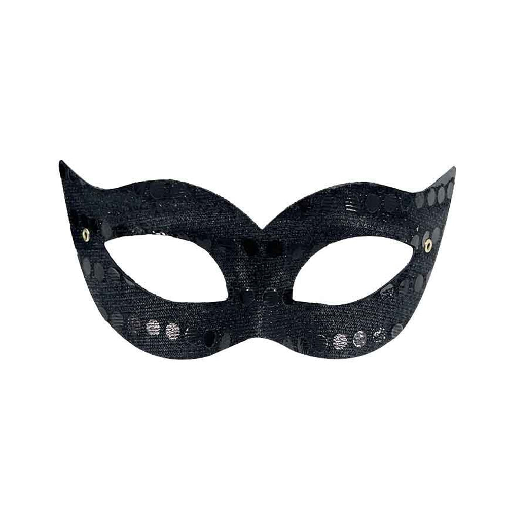 Alessandra Shimmer Gold Party Masquerade Mask