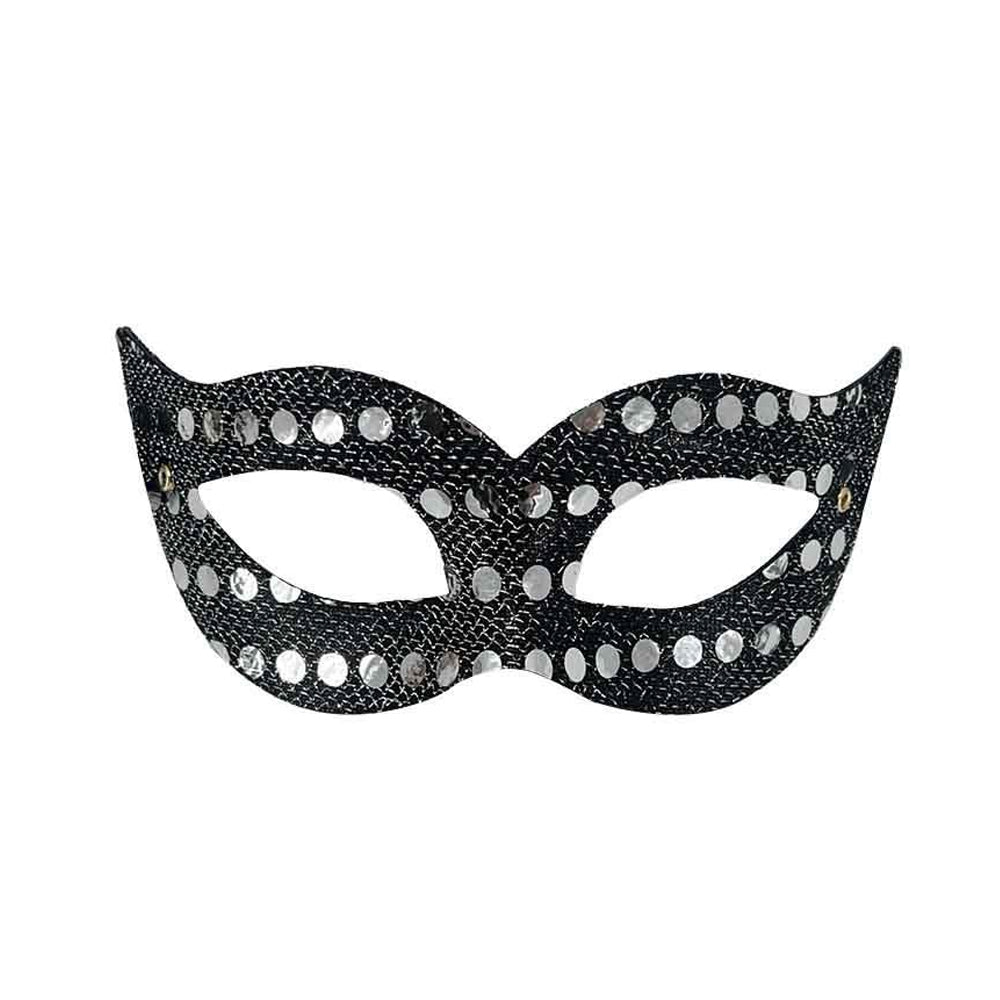 Alessandra Shimmer Gold Party Masquerade Mask