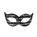 Alessandra Shimmer Gold Party Masquerade Mask