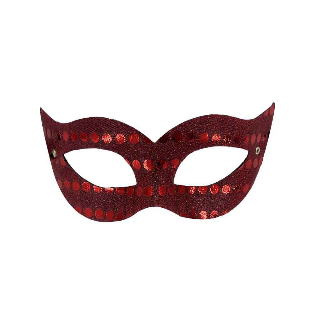 Alessandra Shimmer Gold Party Masquerade Mask