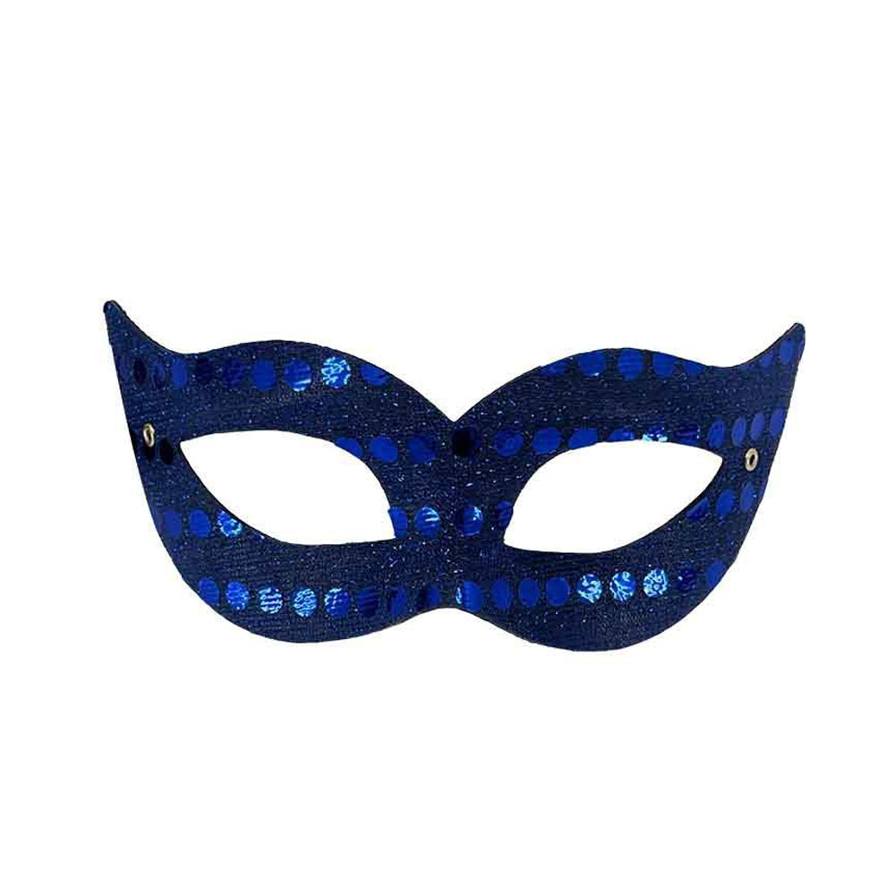 Alessandra Shimmer Gold Party Masquerade Mask