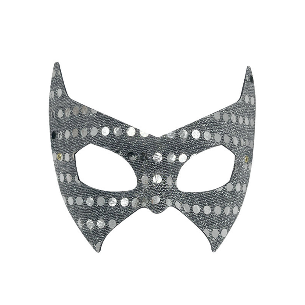 Alessandra Sequin Bat-Style Masquerade Mask