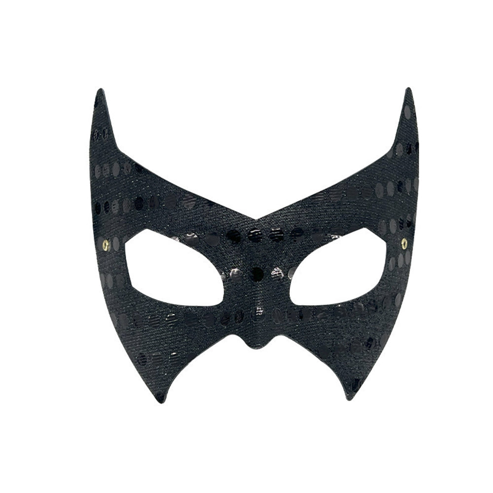 Alessandra Sequin Bat-Style Masquerade Mask
