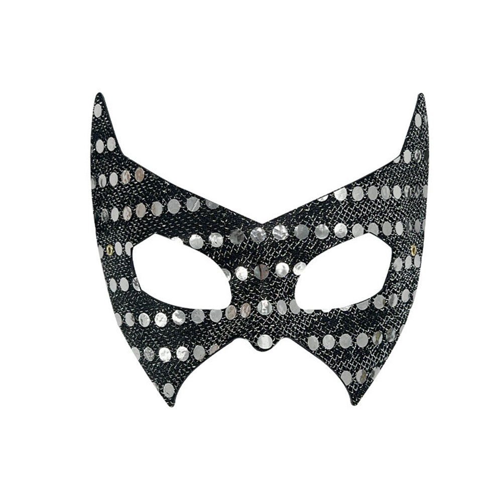 Alessandra Sequin Bat-Style Masquerade Mask