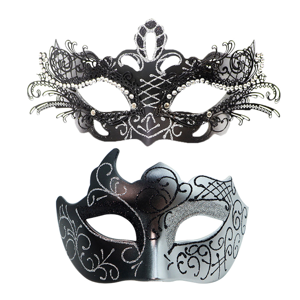 Alessandra Royal Classic Couple Masquerade Masks