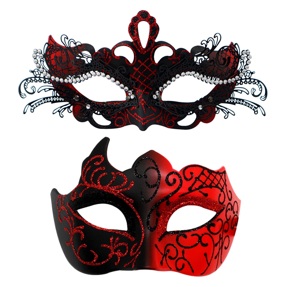 Alessandra Royal Classic Couple Masquerade Masks