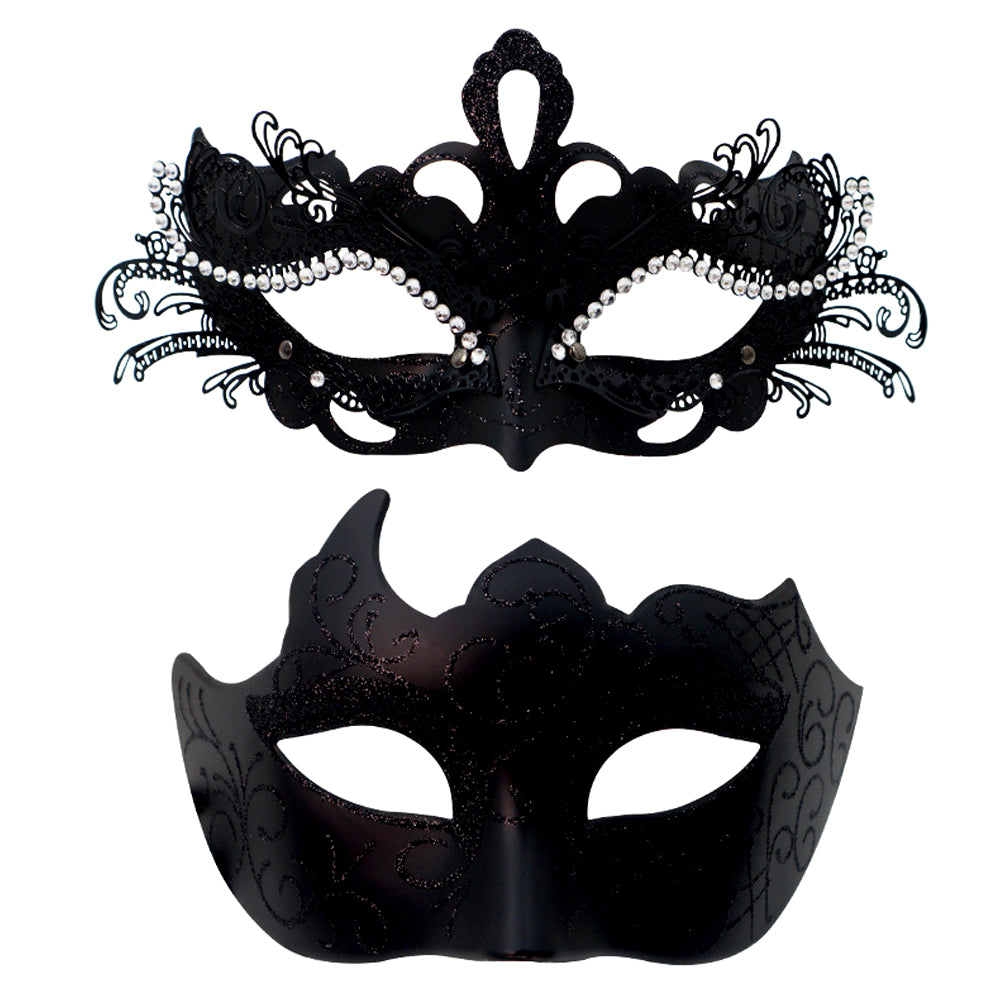 Alessandra Royal Classic Couple Masquerade Masks