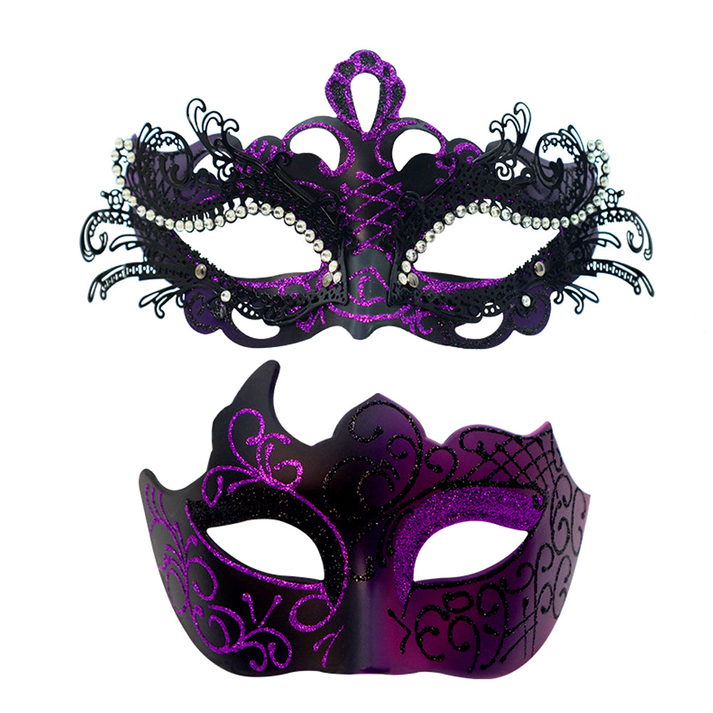 Alessandra Royal Classic Couple Masquerade Masks