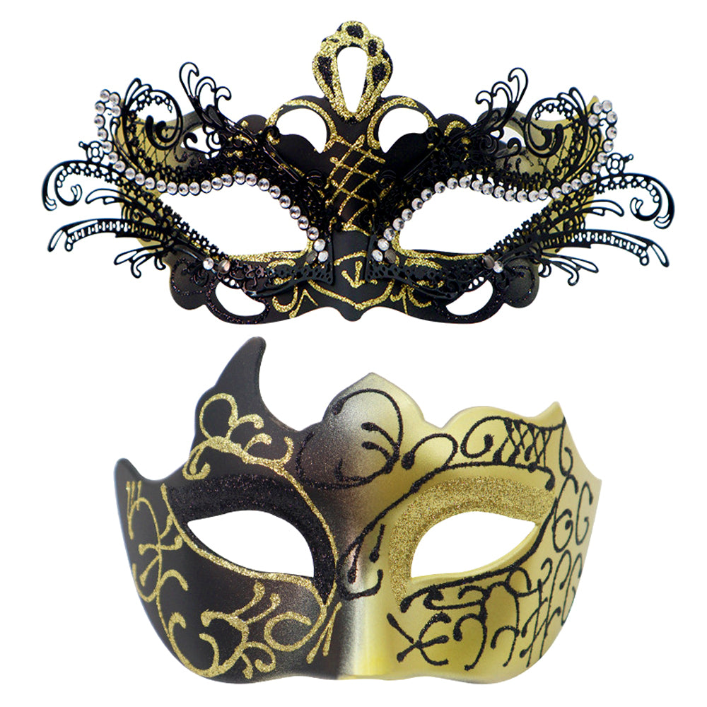Alessandra Royal Classic Couple Masquerade Masks