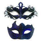 Alessandra Royal Classic Couple Masquerade Masks